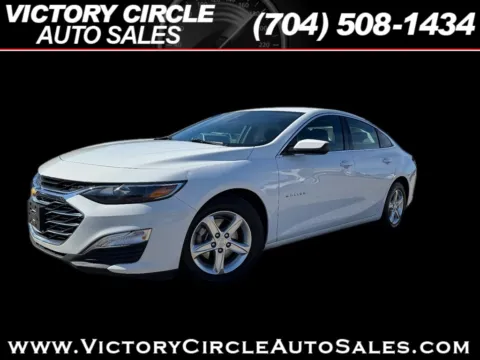 White 2021 Chevrolet Malibu 1FL for sale in Troutman, NC