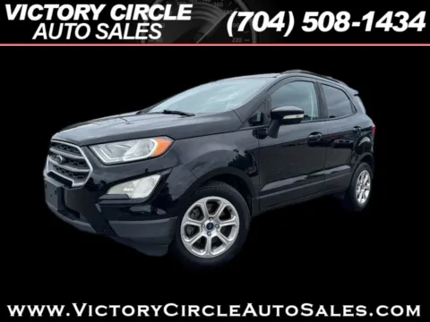 Black 2018 Ford EcoSport SE for sale in Troutman, NC