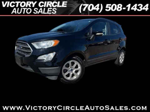 Black 2020 Ford EcoSport SE for sale in Troutman, NC