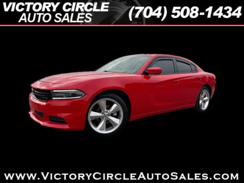 Red 2018 Dodge Charger SXT for sale in Troutman, NC