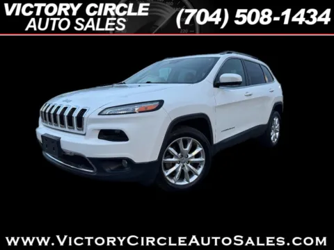 White 2017 Jeep Cherokee Limited FWD for sale in Troutman, NC