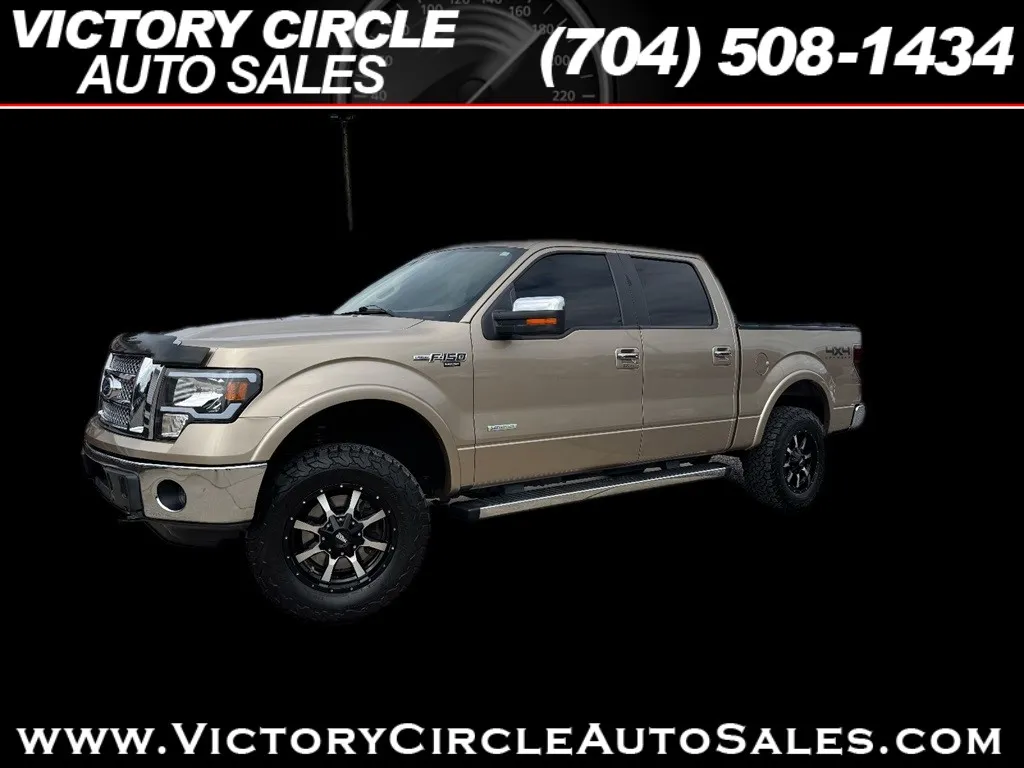 Brown 2012 Ford F-150 FX4 SuperCrew 5.5-ft. Bed 4WD for sale in Troutman, NC