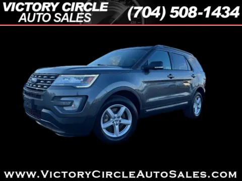 Gray 2017 Ford Explorer XLT 4WD for sale in Troutman, NC