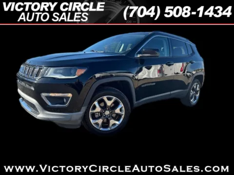 Black 2018 Jeep Compass Limited 4WD for sale in Troutman, NC