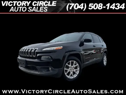 Black 2018 Jeep Cherokee Latitude Plus FWD for sale in Troutman, NC