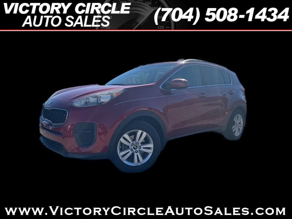 Red 2017 Kia Sportage LX FWD for sale in Troutman, NC
