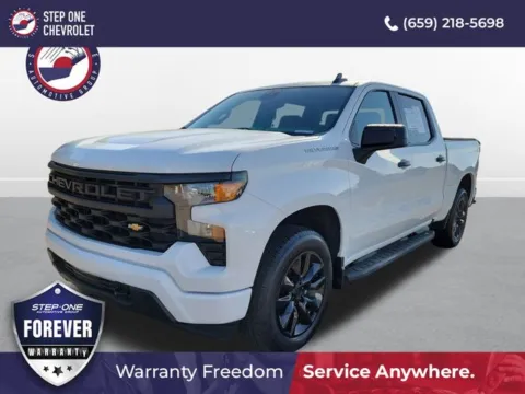 White 2024 Chevrolet Silverado 1500 Custom for sale in Bessemer, AL