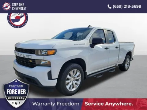 White 2020 Chevrolet Silverado 1500 Custom for sale in Bessemer, AL