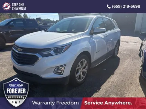 White 2018 Chevrolet Equinox LT for sale in Bessemer, AL