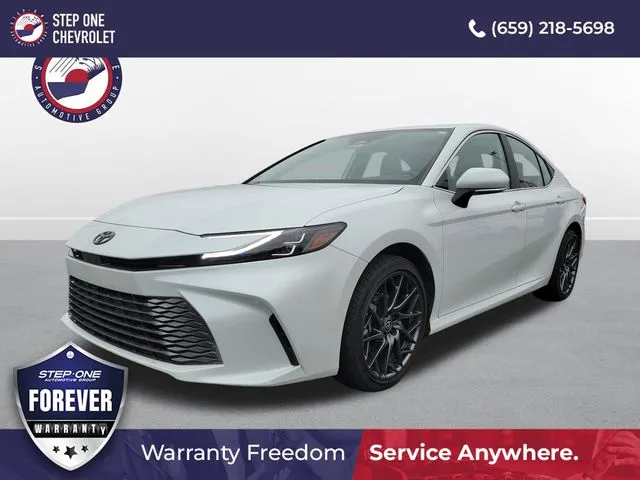 White 2025 Toyota Camry XLE for sale in Bessemer, AL