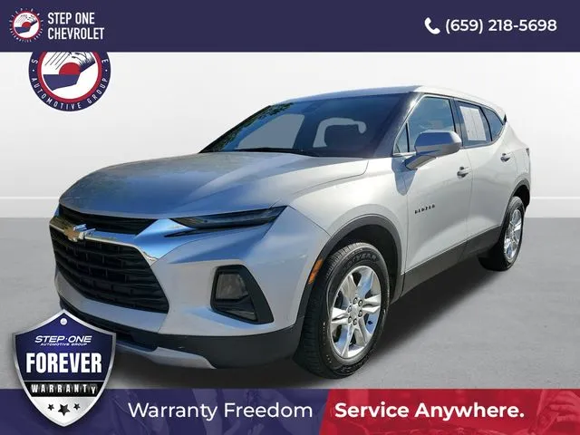 Silver 2021 Chevrolet Blazer LT for sale in Bessemer, AL