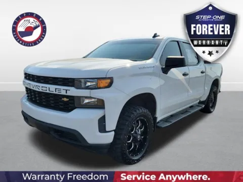 White 2020 Chevrolet Silverado 1500 Custom for sale in Bessemer, AL