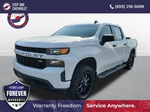 White 2020 Chevrolet Silverado 1500 Custom for sale in Bessemer, AL