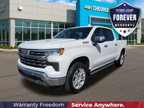 White 2025 Chevrolet Silverado 1500 LTZ for sale in Bessemer, AL