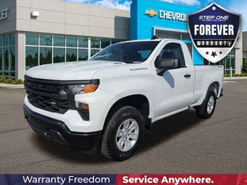 White 2025 Chevrolet Silverado 1500 WT for sale in Bessemer, AL