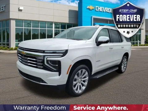 White 2025 Chevrolet Tahoe Premier for sale in Bessemer, AL