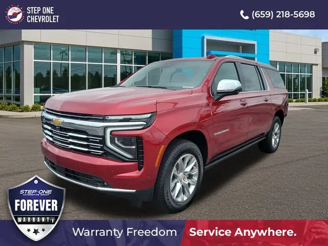 Red 2025 Chevrolet Suburban Premier for sale in Bessemer, AL