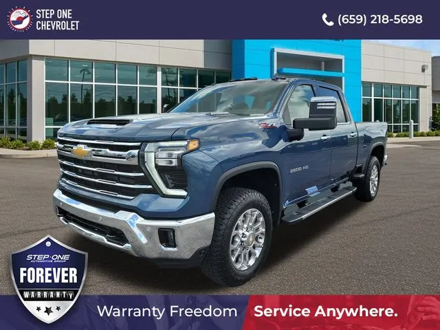 Blue 2025 Chevrolet Silverado 2500HD LTZ for sale in Bessemer, AL