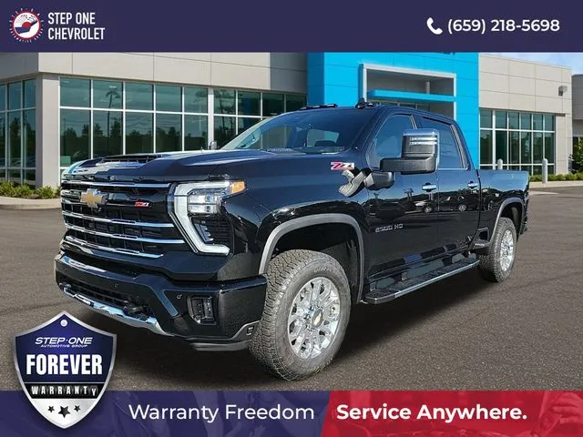 Black 2025 Chevrolet Silverado 2500HD LTZ for sale in Bessemer, AL