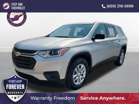 Silver 2021 Chevrolet Traverse LS for sale in Bessemer, AL