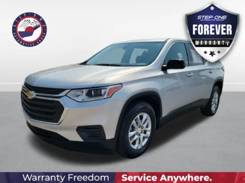 Silver 2021 Chevrolet Traverse LS for sale in Bessemer, AL