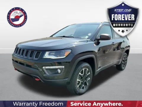 Black 2021 Jeep Compass Trailhawk for sale in Bessemer, AL
