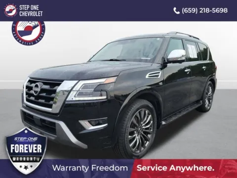 Black 2022 Nissan Armada Platinum for sale in Bessemer, AL