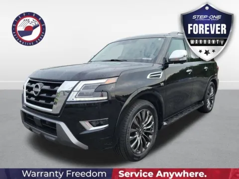 Black 2022 Nissan Armada Platinum for sale in Bessemer, AL