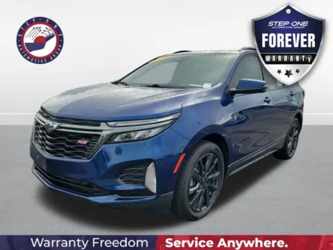 Blue 2022 Chevrolet Equinox RS for sale in Bessemer, AL