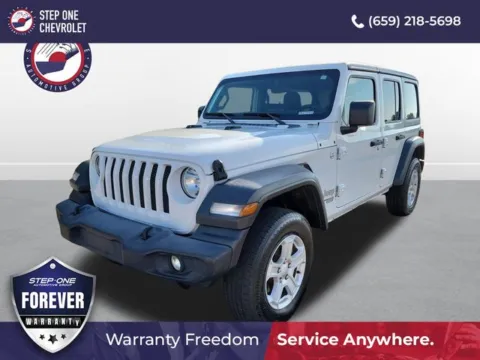 White 2020 Jeep Wrangler Unlimited Sport S for sale in Bessemer, AL