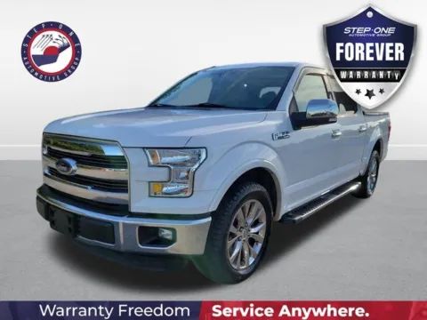 White 2015 Ford F-150 Lariat for sale in Bessemer, AL