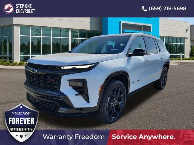 White 2026 Chevrolet Traverse RS for sale in Bessemer, AL