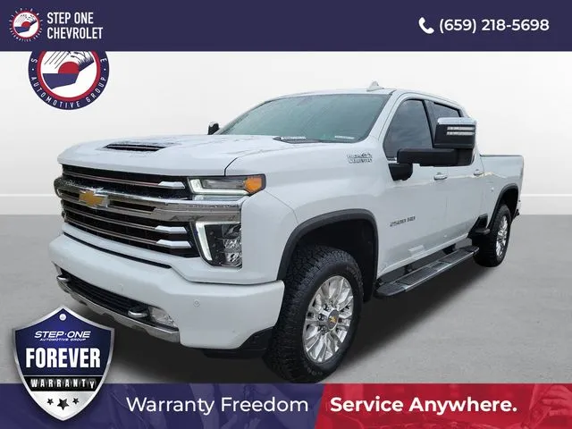 White 2022 Chevrolet Silverado 2500HD High Country for sale in Bessemer, AL