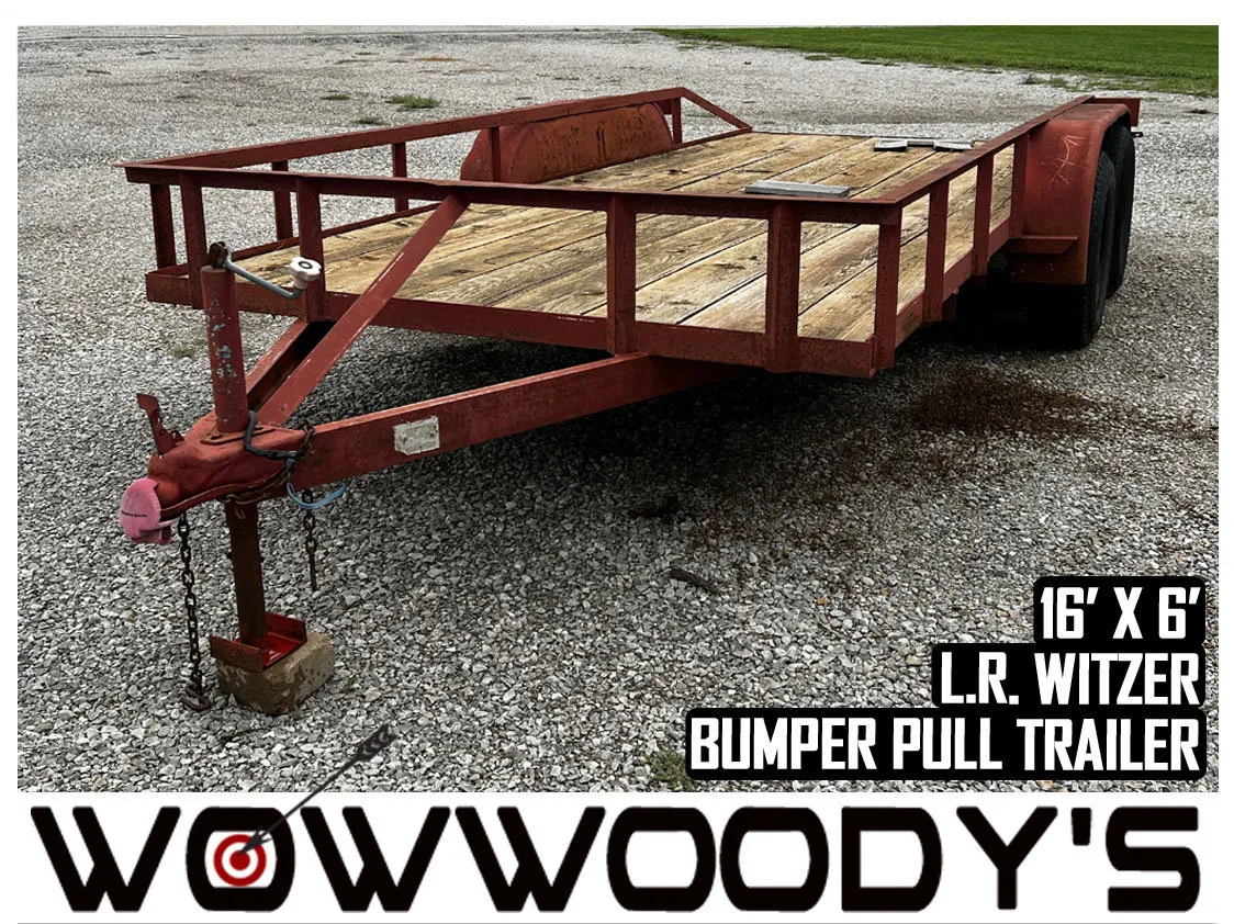 1997 L.R. Witzer Utility Trailer for sale in Chillicothe, MO