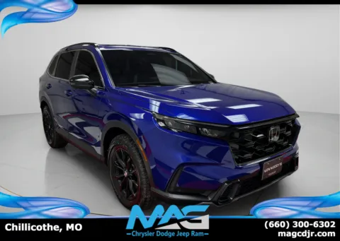 Blue 2024 Honda CR-V Hybrid Sport-L for sale in Chillicothe, MO