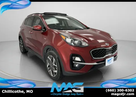 Red 2022 Kia Sportage EX for sale in Chillicothe, MO