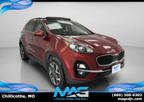 Red 2022 Kia Sportage EX for sale in Chillicothe, MO