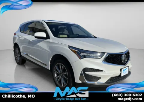 White 2021 Acura RDX w/Technology Package for sale in Chillicothe, MO