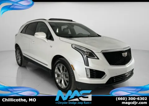 White 2020 Cadillac XT5 Sport AWD for sale in Chillicothe, MO