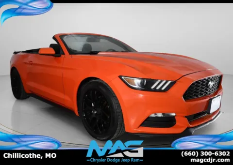 Orange 2016 Ford Mustang V6 for sale in Chillicothe, MO