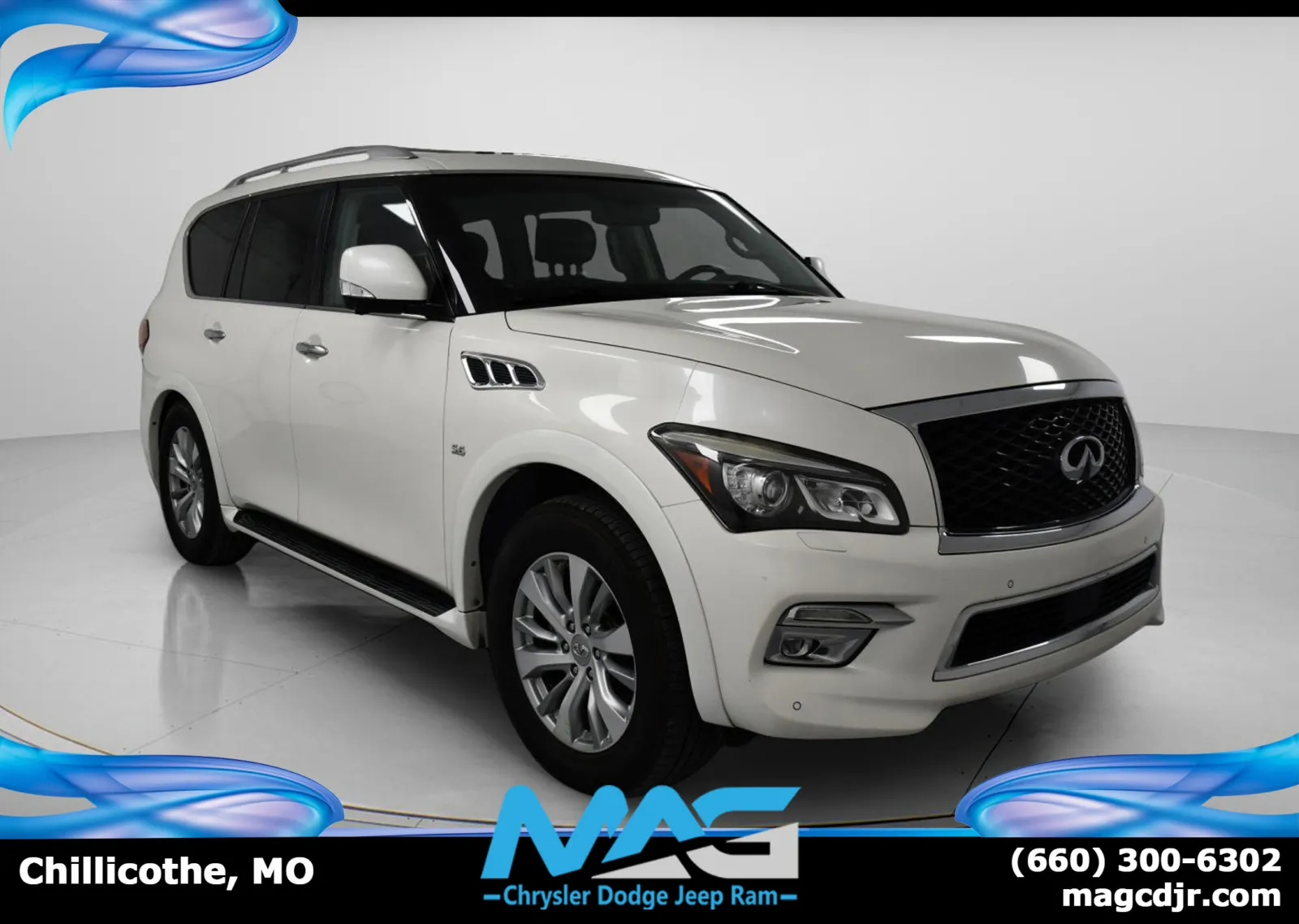 2016 INFINITI QX80 4WD 4dr for sale in Chillicothe, MO