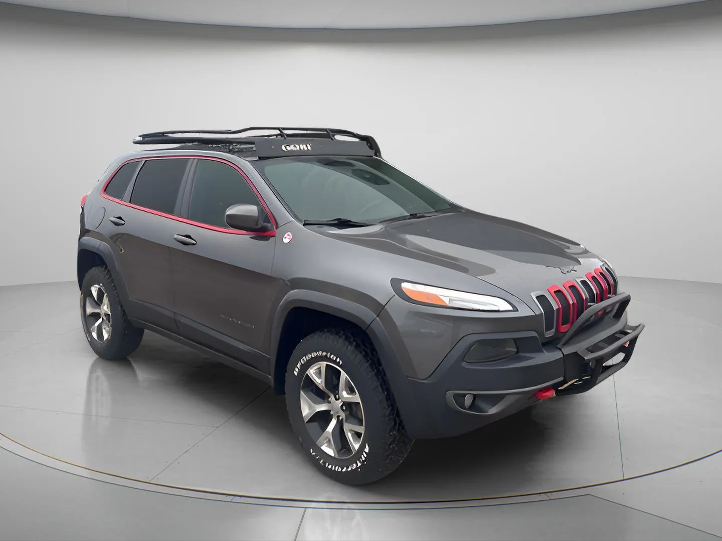 Gray 2015 Jeep Cherokee Trailhawk for sale in Chillicothe, MO
