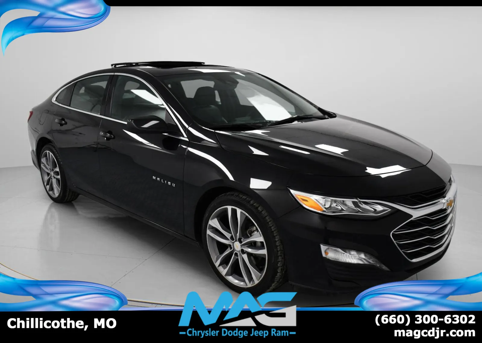 Black 2024 Chevrolet Malibu LT for sale in Chillicothe, MO