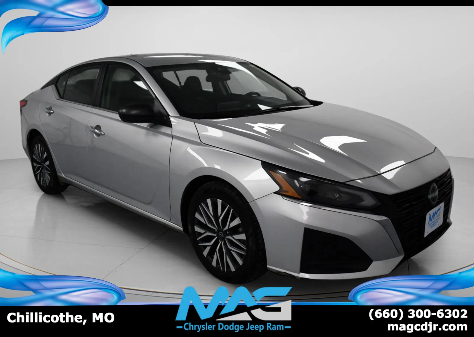 Silver 2024 Nissan Altima 2.5 SV for sale in Chillicothe, MO