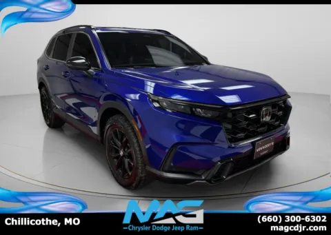 Blue 2024 Honda CR-V Hybrid Sport-L for sale in Chillicothe, MO