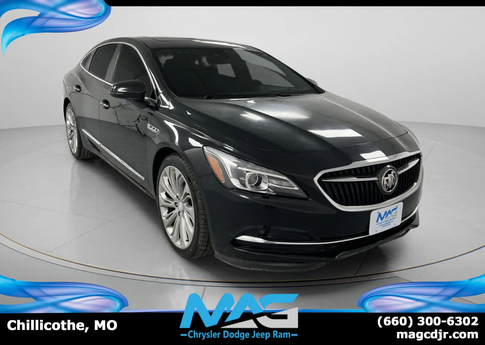 Black 2017 Buick LaCrosse Premium for sale in Chillicothe, MO
