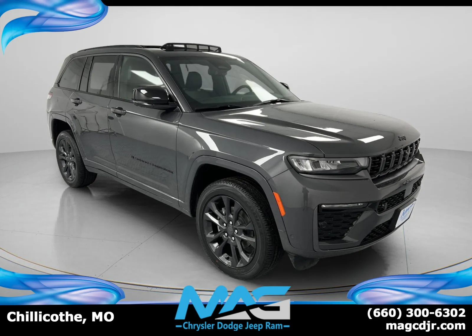 Gray 2026 Jeep Grand Cherokee Limited Reserve for sale in Chillicothe, MO