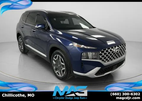 Blue 2021 Hyundai Santa Fe Limited for sale in Chillicothe, MO