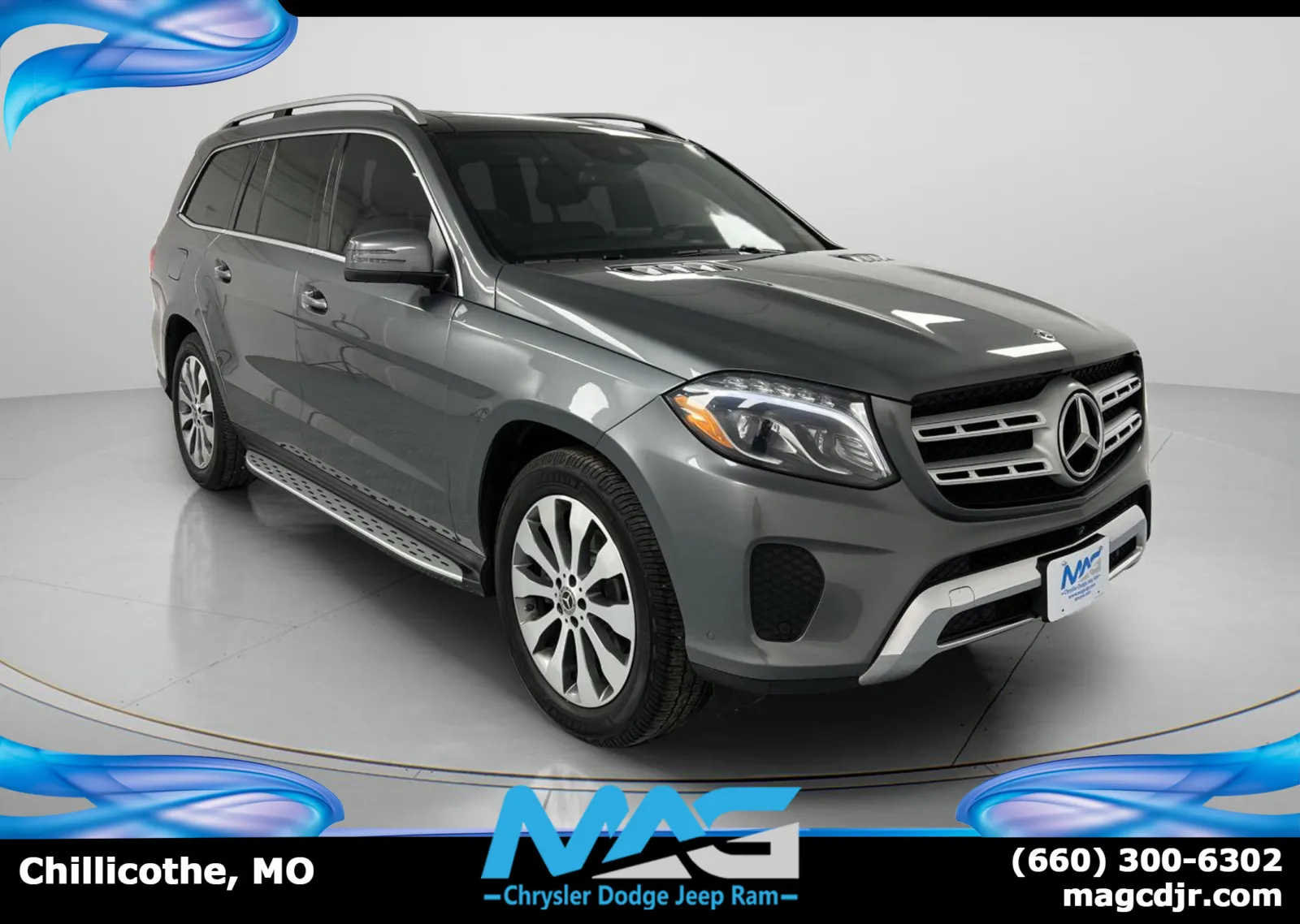 White 2019 Mercedes-Benz GLS 450 4MATIC SUV for sale in Chillicothe, MO