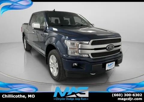Blue 2020 Ford F-150 Platinum for sale in Chillicothe, MO